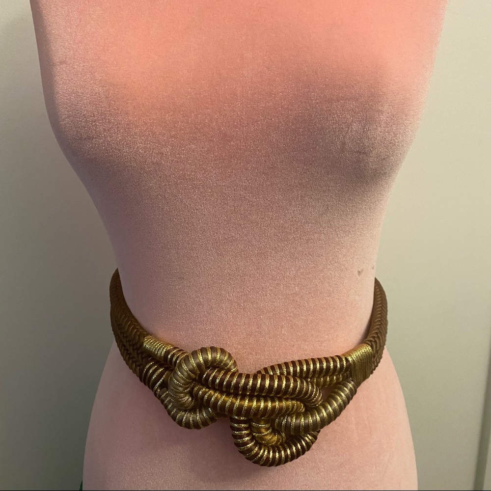 Vintage fabric belt